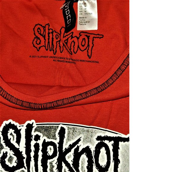 Slipknot Logo Divided H&M metal rock Official T-Shirt M NWT - Picture 5 of 6